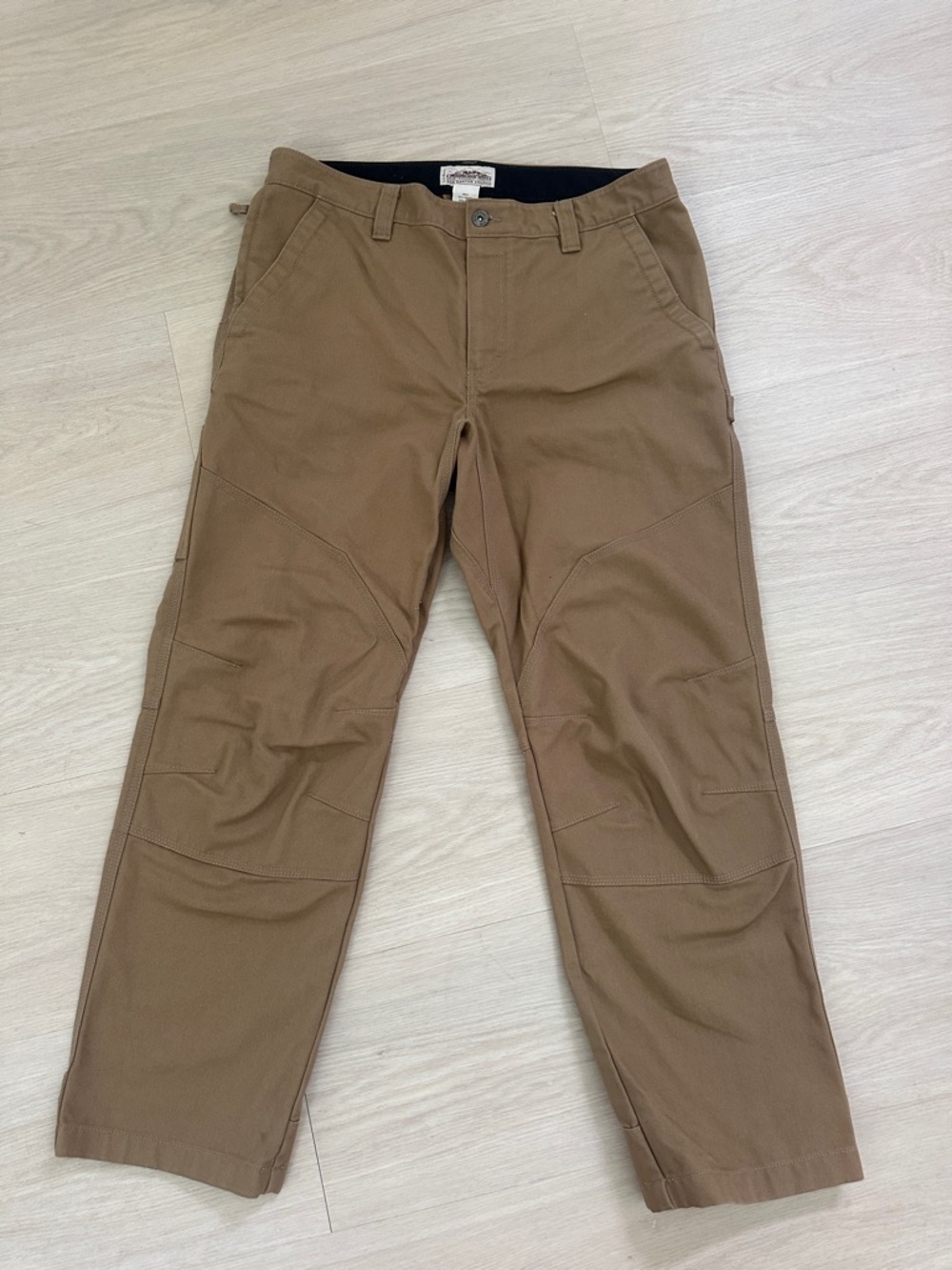 L.L. Bean Men's Khaki Work Chinos - Brown